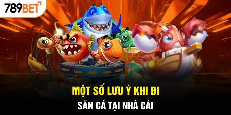 Một số lưu ý khi đi săn cá tại nhà cái 
