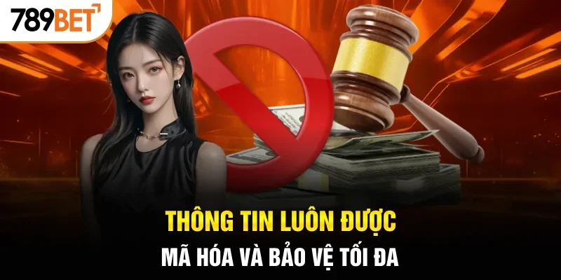 Thông tin luôn được mã hóa và bảo vệ tối đa